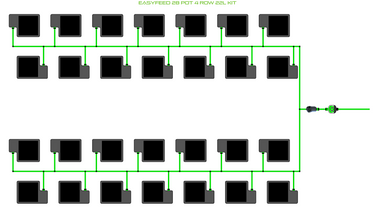 ALIEN EasyFeed 28 Pot 4 Row Kit