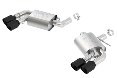 Borla Exhaust Borla CAMARO SS 16-24 LT1 20-24 6.2L V8 ATMT RWD 2DR 2.75 2.5 ATAK WO DUAL MODE VALVES D RD RL AC CB SR TIP: 4 RD X 6.25 CERAMIC BLACK 11921CB | 11921CB