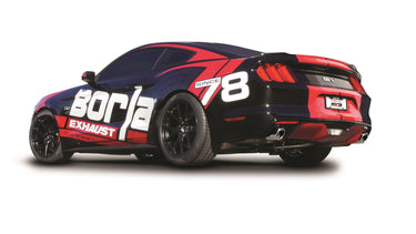 Borla Exhaust Borla MUST GT 15-17 5.0L V8 ATMT RWD 2DR (EXCEPT CONV.) 3 ATAK S RD RL AC SR TIP 4 RD X 9.5 140630 | 140630
