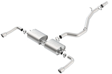 Borla Exhaust Borla A3 QUATTRO (8V) 14-20 2.0L 4 CYL TURBO ATMT AWD 4DR 3 2.25 S-TYPE S RD RL AC SR TIP: 3.5 RD X 6 140682 | 140682