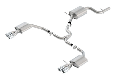Borla Exhaust Borla PASSAT 16-18 PASSAT GT 2018 3.6L V6 AT FWDAWD 4DR 2.5 2.25 S-TYPE D RD RL AC SR TIP: 3.19 X 5.00 140705 | 140705