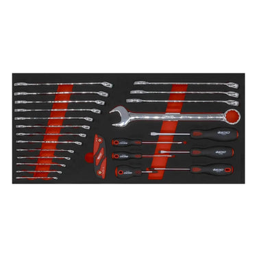 BoxoUSA 103-Piece Metric MotoBox Tool Set for 5-Drawer Hand Carry Box BXE057A-R2