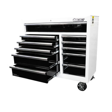 Tech Series | 41" 11-Drawer Rolling Tool Chest | White