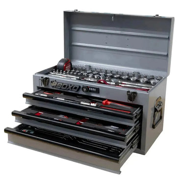 MotoBox | 103-Piece Metric Motorcycle Tool Box | 3-Drawer
