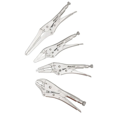 BoxoUSA 4-Piece Locking Pliers Set | 1/3 Drawer EVA Foam BX054-R