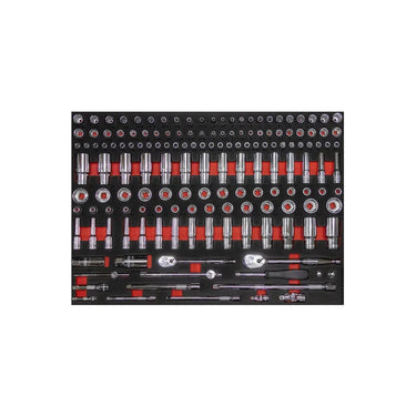 BoxoUSA Metric and SAE Master Tool Set | Starter, 233-Pieces BXE005E-R2