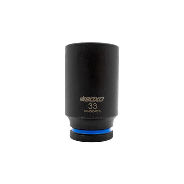 BoxoUSA 87-Piece 3/8" & 1/2" Drive 6-Point Metric & SAE Standard & Deep Impact Socket Set | 3/3rd EVA Foam BX511-R