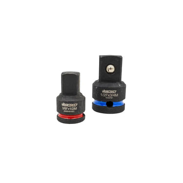 BoxoUSA 87-Piece 3/8" & 1/2" Drive 6-Point Metric & SAE Standard & Deep Impact Socket Set | 3/3rd EVA Foam BX511-R