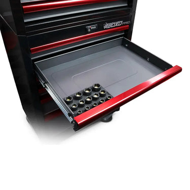 BoxoUSA 14-Piece 1/2" Drive 6-Point Impact Magnetic Socket Set | 1/9 Drawer EVA Foam BX795-R