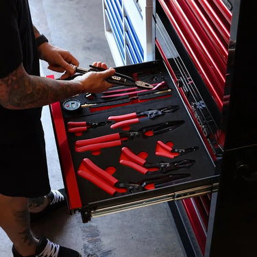 BoxoUSA 21-Piece Specialty Moto Tool Set | 1/3 Drawer EVA Foam BX936-R