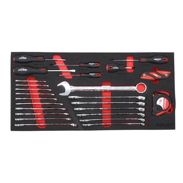 BoxoUSA 103-Piece Metric MotoBox Tool Set for 5-Drawer Hand Carry Box BXE057-R2
