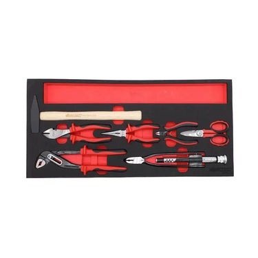 BoxoUSA 103-Piece Metric MotoBox Tool Set for 5-Drawer Hand Carry Box BXE057A-R2