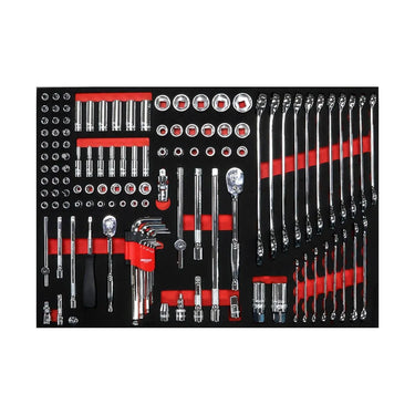 BoxoUSA 160-Piece Automotive Quick Service Master Tool Set BXE064