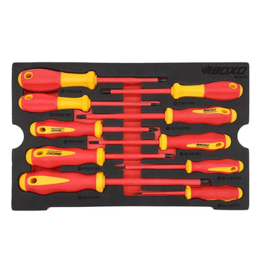 BoxoUSA 39-Piece Insulated Electrician Tool Set BXI040
