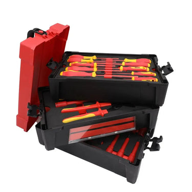 BoxoUSA 39-Piece Insulated Electrician Tool Set BXI040