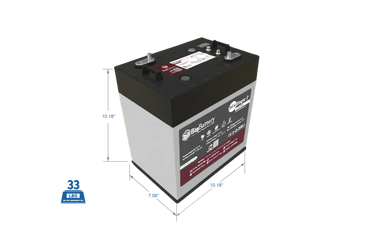 BigBattery 36V EAGLE 2 1.63 kWh LiFePO4 Battery with Heater and Comms