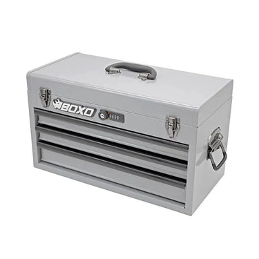 BoxoUSA 3-Drawer Hand Carry Tool Box | No Trim ECC20301L-NGY1