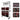 Pro Series | 45" 19-Drawer Rolling Tool Box with 222-Piece Master Tool Set | White and Red