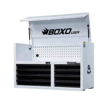 BoxoUSA Pro Series | 45" 8-Drawer Top Chest Tool Box | No Trim UAC45081AL-W-1
