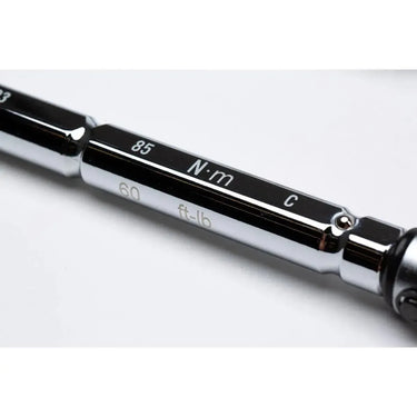 BoxoUSA 1/2” Drive X-Torq 4-Setting Preset Torque Wrench (60–100 lb-ft) with 2-Piece Flip Socket Kit TWT4-138S-P