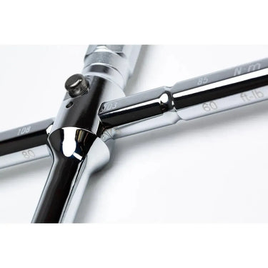 BoxoUSA 1/2” Drive X-Torq 4-Setting Preset Torque Wrench (60–100 lb-ft) TWT4-138S