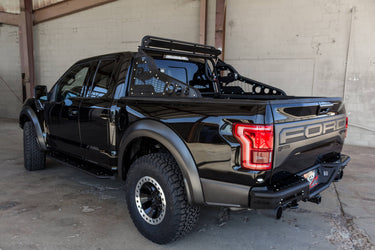 Addictive Desert Design Addictive Desert Designs Ford F-150 Raptor Race Series Chase Rack Steel Hammer Black Powder Coat C115802800103 | C115802800103