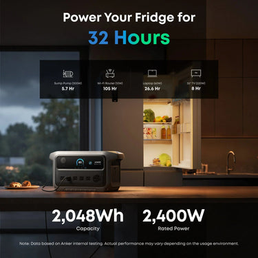 Estación de energía portátil Anker SOLIX C2000 Gen2 + cargador para alternador de coche