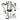 Gm 03-06 Hummer H2 (FTcl. Sut) Sport- SFTgle Rear Exit Wide Mouth Tip Exhaust Sy