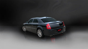 Corsa Corsa 2.75in. Cat-Back Dual Rear Exit with Single 4.0in. Black PVD Pro-Series Tips 14440BLK | 14440BLK