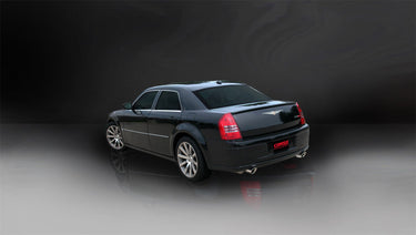 Corsa 2.75in. Cat-Back Dual Rear Exit with Single 4.0in. Polished Pro-Series Tips 14440