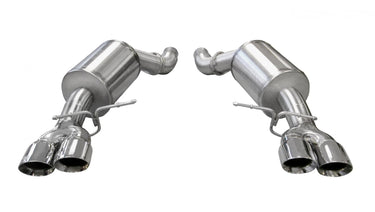 3.0 Inch Axle-Back Sport Dual Exhaust 3.5 Inch Polished Tips 05-10 BMW M5 E60 Stainless Steel