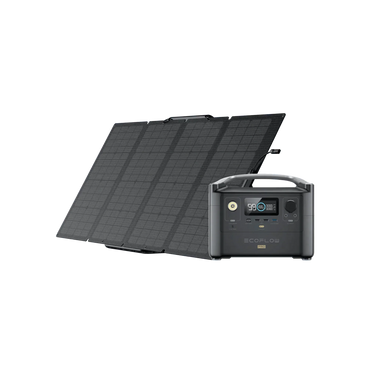 EcoFlow RIVER 2 Pro + 1*160W Portable Solar Panel