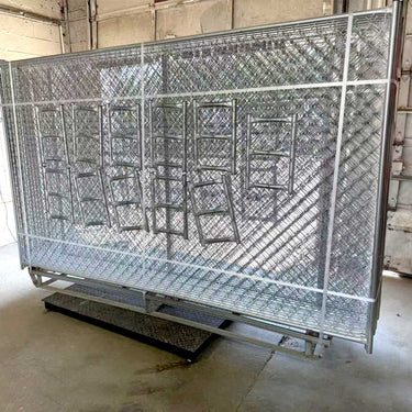10x6 ft Chain Link Construction Fence (20pcs)