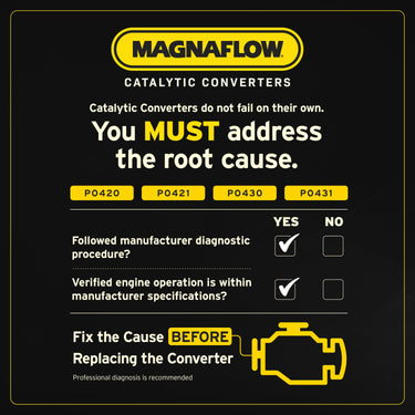 MagnaFlow OEM Grade Federal / EPA Compliant Direct-Fit Catalytic Converter 281296