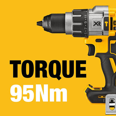 DEWALT DCD996B 20V MAX* XR® Brushless Cordless 3-Speed 1/2 in Hammer Drill/Driver (Tool Only)