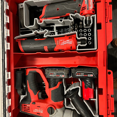 Packout Insert For M12 Die Grinders (MDG)