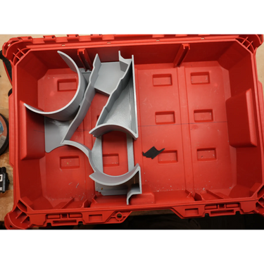 Packout Small Tool Box Insert For Milwaukee M18 FUEL 4 1/2" Grinder 2880 (MAG2880 TB)
