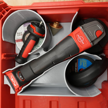 Packout Small Tool Box Insert For Milwaukee M18 FUEL Variable Speed 4 1/2" Grinder 2888 (MAG2888 TB)