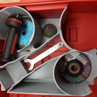 Packout Small Tool Box Insert For Milwaukee M18 FUEL Variable Speed 4 1/2" Grinder 2888 (MAG2888 TB)