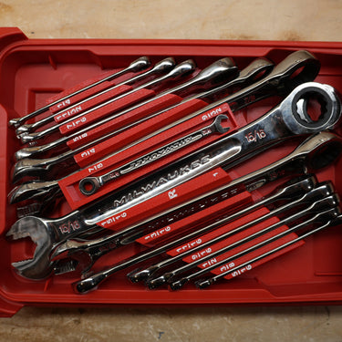 Packout Insert For SAE Ratcheting Combination Wrench Set (RCW-S)