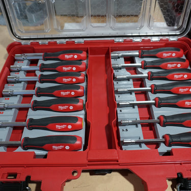 Packout Inserts for Milwaukee Metric Nut Drivers (MNDm)