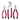 3 Pliers - Pink - DT5008P