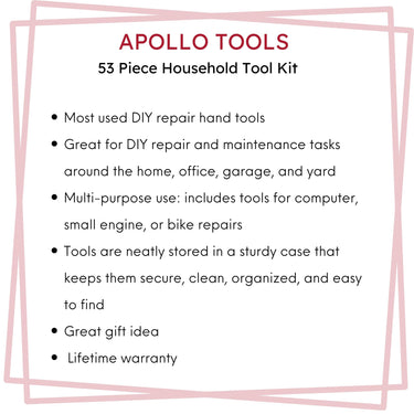 53 Piece Household Tool Kit - DT9408