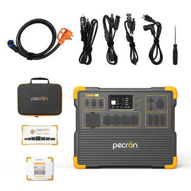Estación de energía portátil PECRON E3600LFP 3600W 3072Wh