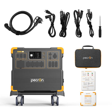 Estación de energía portátil PECRON E3800LFP 4200W 3840Wh