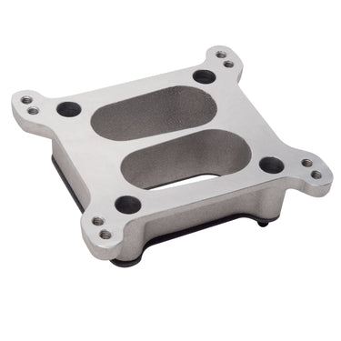 Edelbrock FLATHEAD MANIFOLD CARB ADAPTER ROCHESTER 4-JET SQUAREBORE | 1106