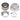 Edelbrock AIR CLEANER TWO BARREL ROUND SMOOTH | 1202