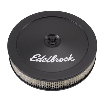 Edelbrock 10in BLK SIGNATURE SERIES AIR CLEANER | 1203