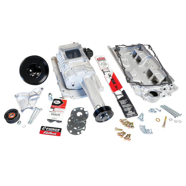 Edelbrock SUPERCHARGER E-FORCE SBC VORTEC/E-TEC BOLT PATTERN CARBURETED | 1552