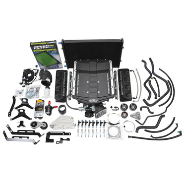 Edelbrock SC 2015-17 FORD MUSTANG MODULAR NOSE 5.0L V8 STAGE 1 NO TUNER | 158380
